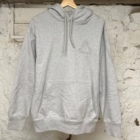 Palace Triangle Grey Hoodie Sz M