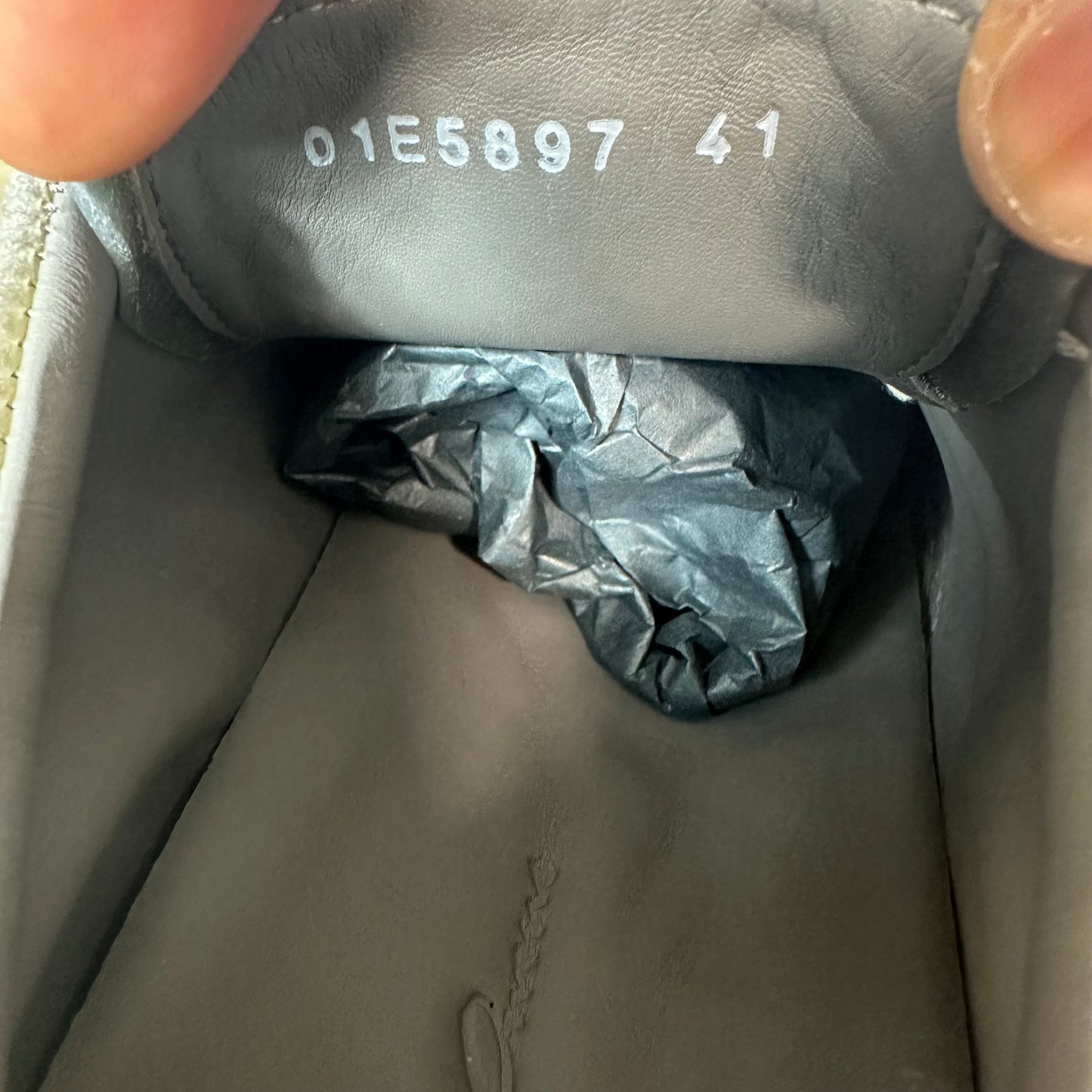 Rick Owens Dust Camo Milk Vintage Sneaker