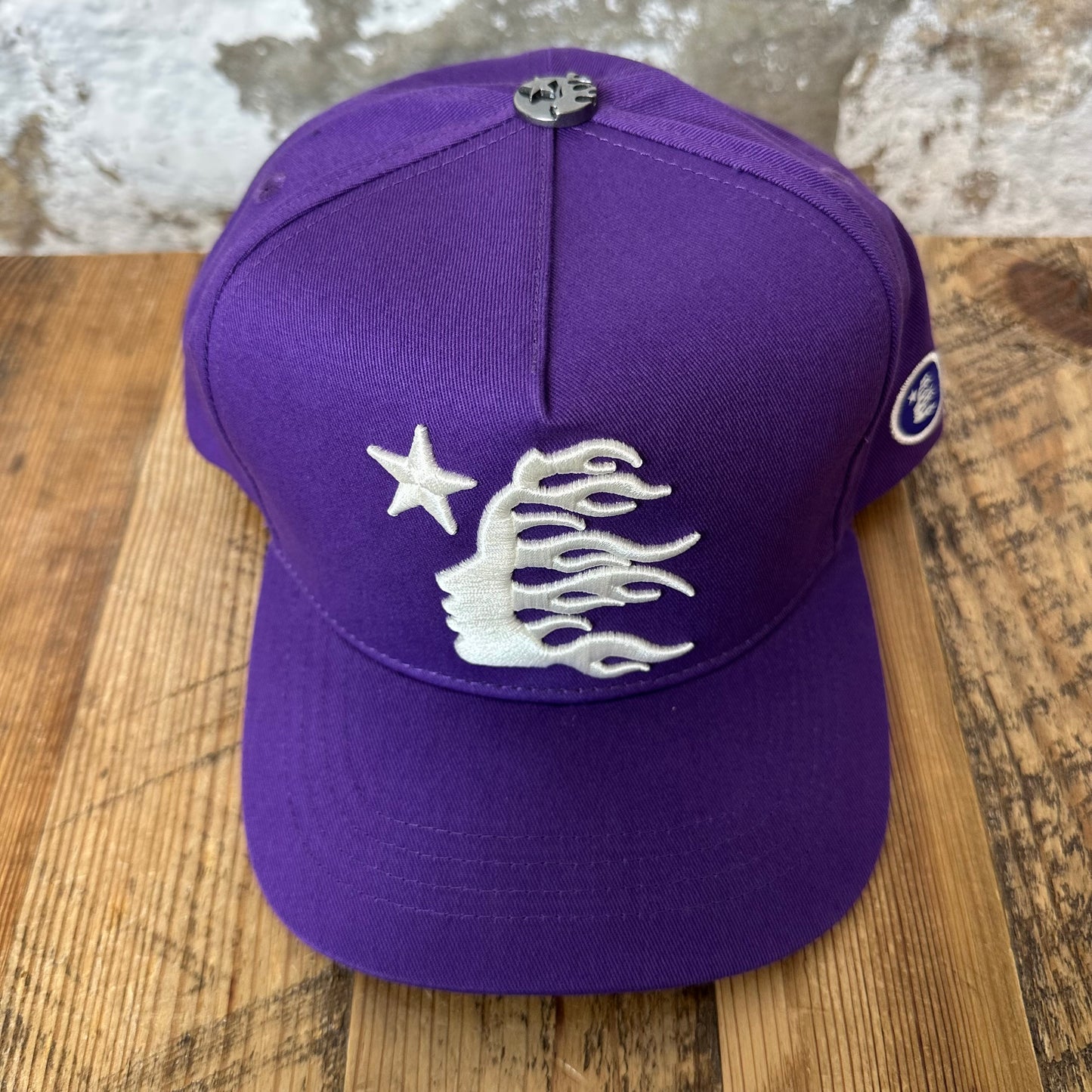 Hellstar OG Logo Purple Snapback Hat