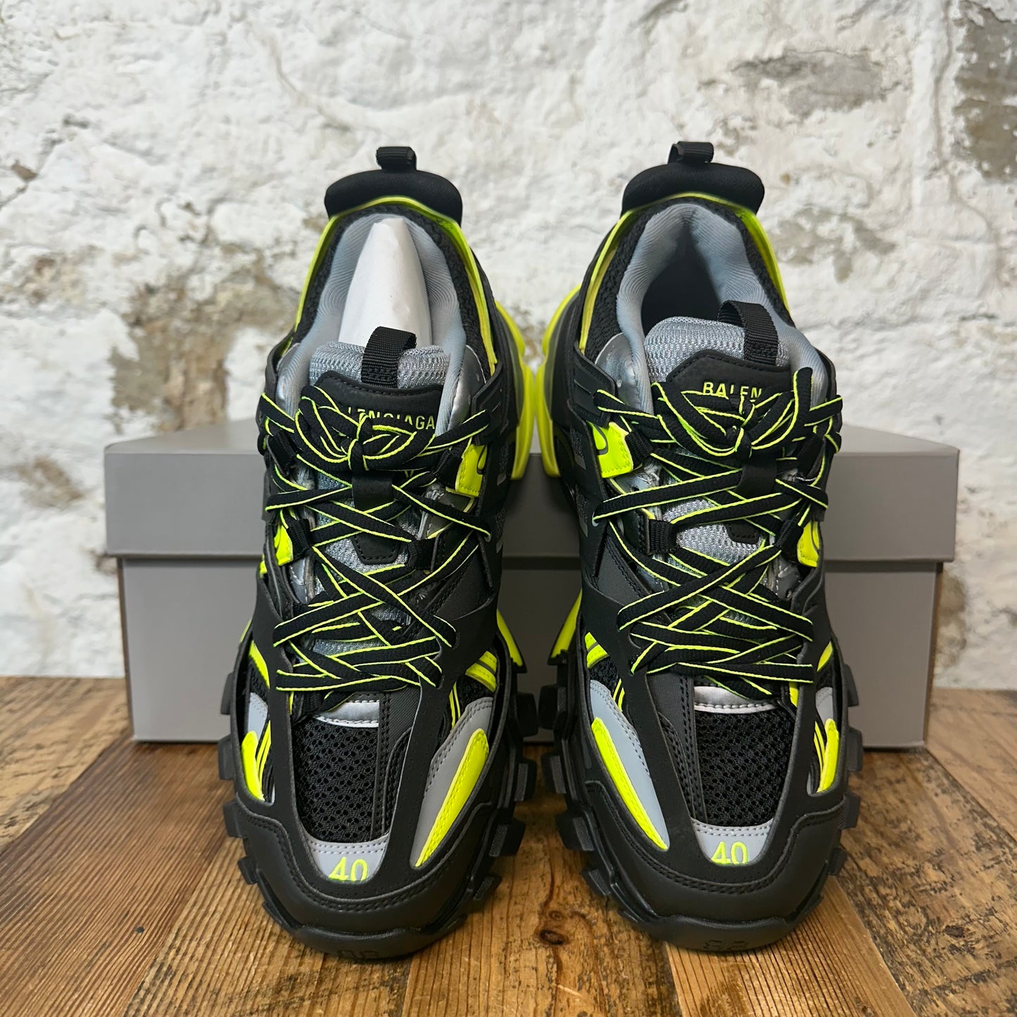 Balenciaga Track Runner Yellow Gray Black Sneaker