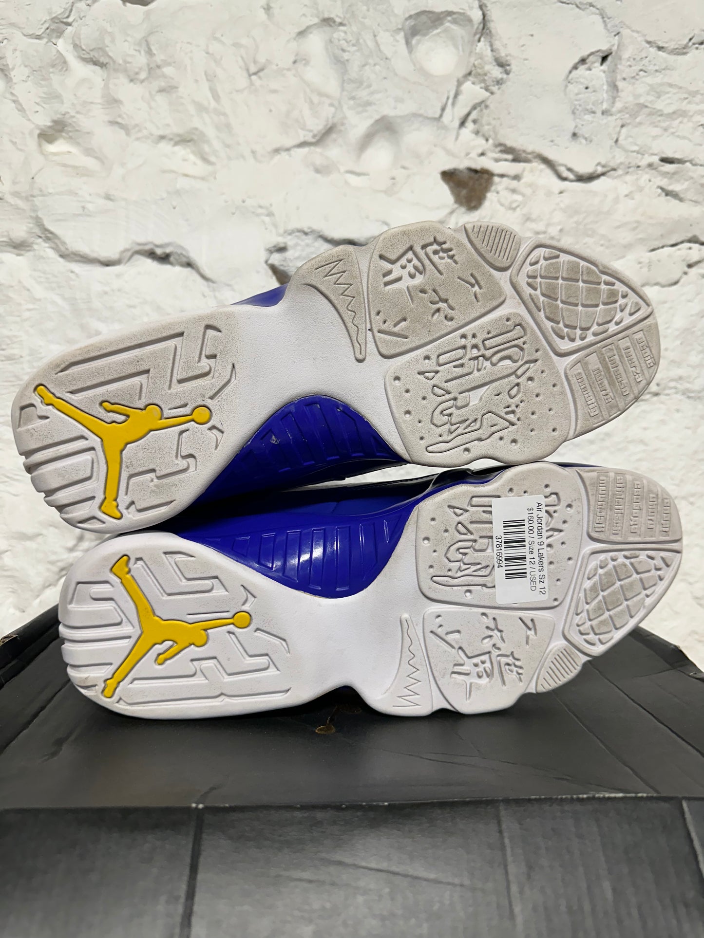 Air Jordan 9 Lakers Sz 12