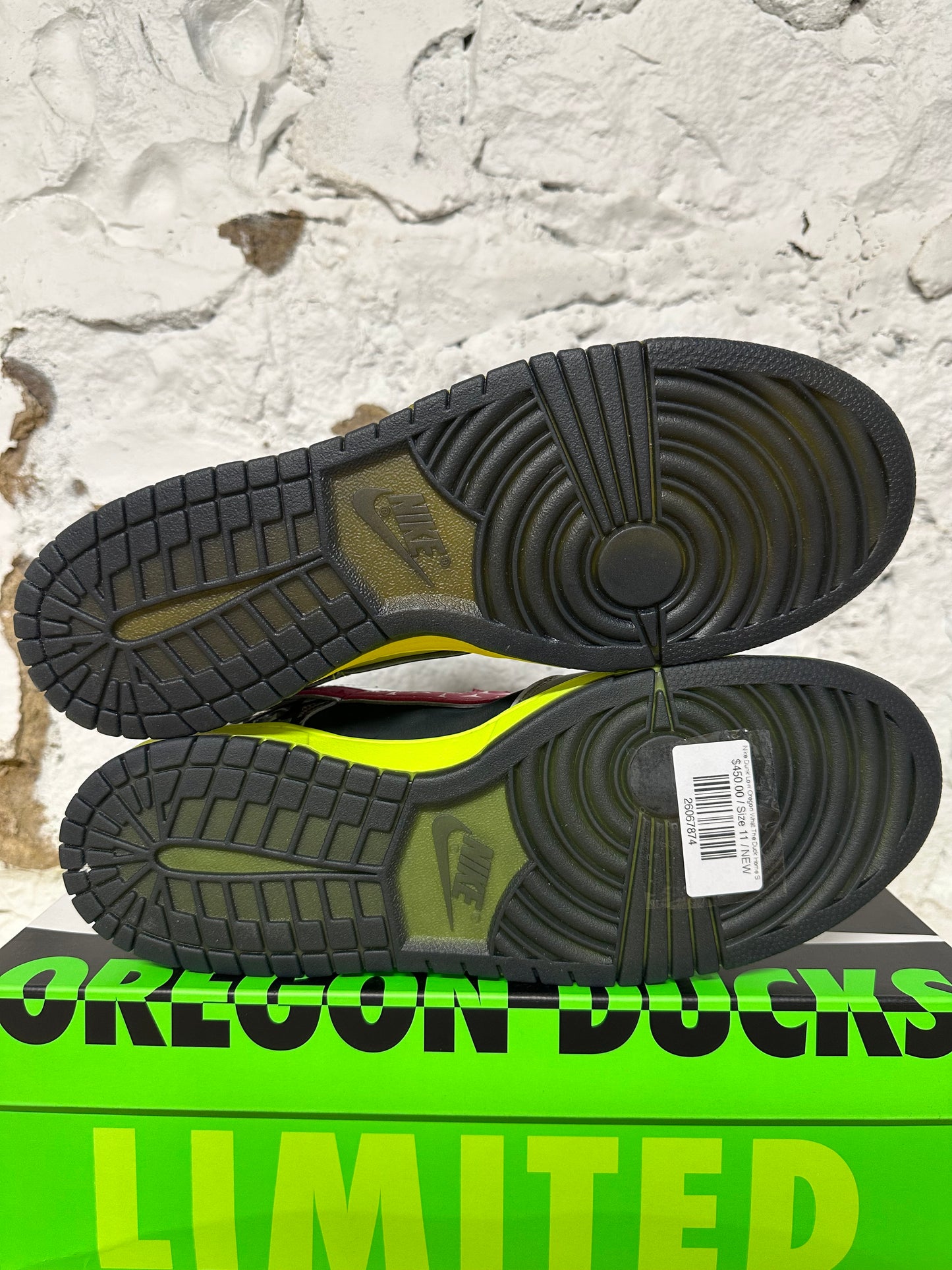 Nike Dunk Low Oregon What The Duck Home Sz 11 DS