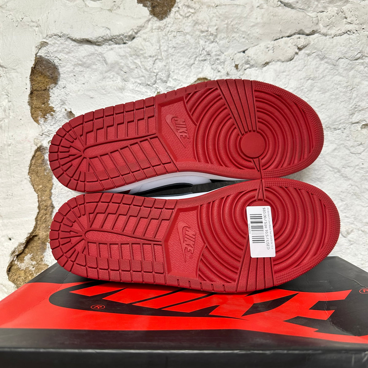 Air Jordan 1 Low Black Toe (2023) Sz 10.5