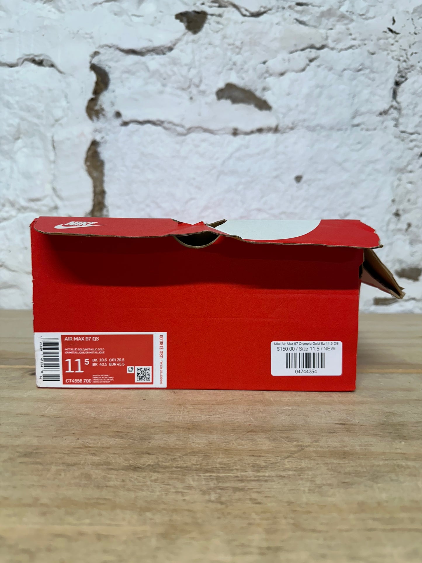 Nike Air Max 97 Olympic Gold Sz 11.5 DS