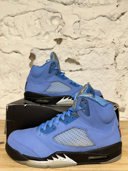 Air Jordan 5 UNC University Blue Sz 12