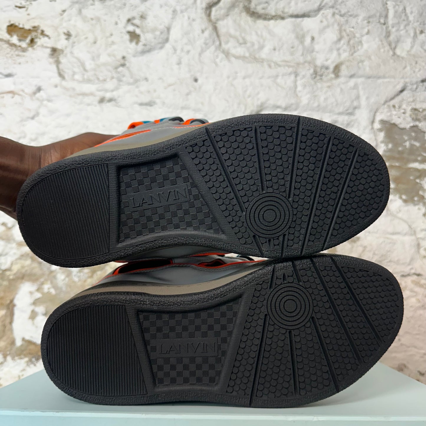 Lanvin Curb Grey 3M Sneaker