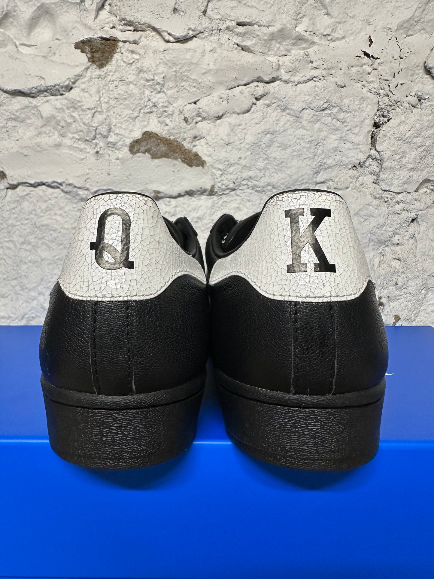 Adidas Superstar Whitaker Group Queens And Kings Black Sample Sz 12 DS