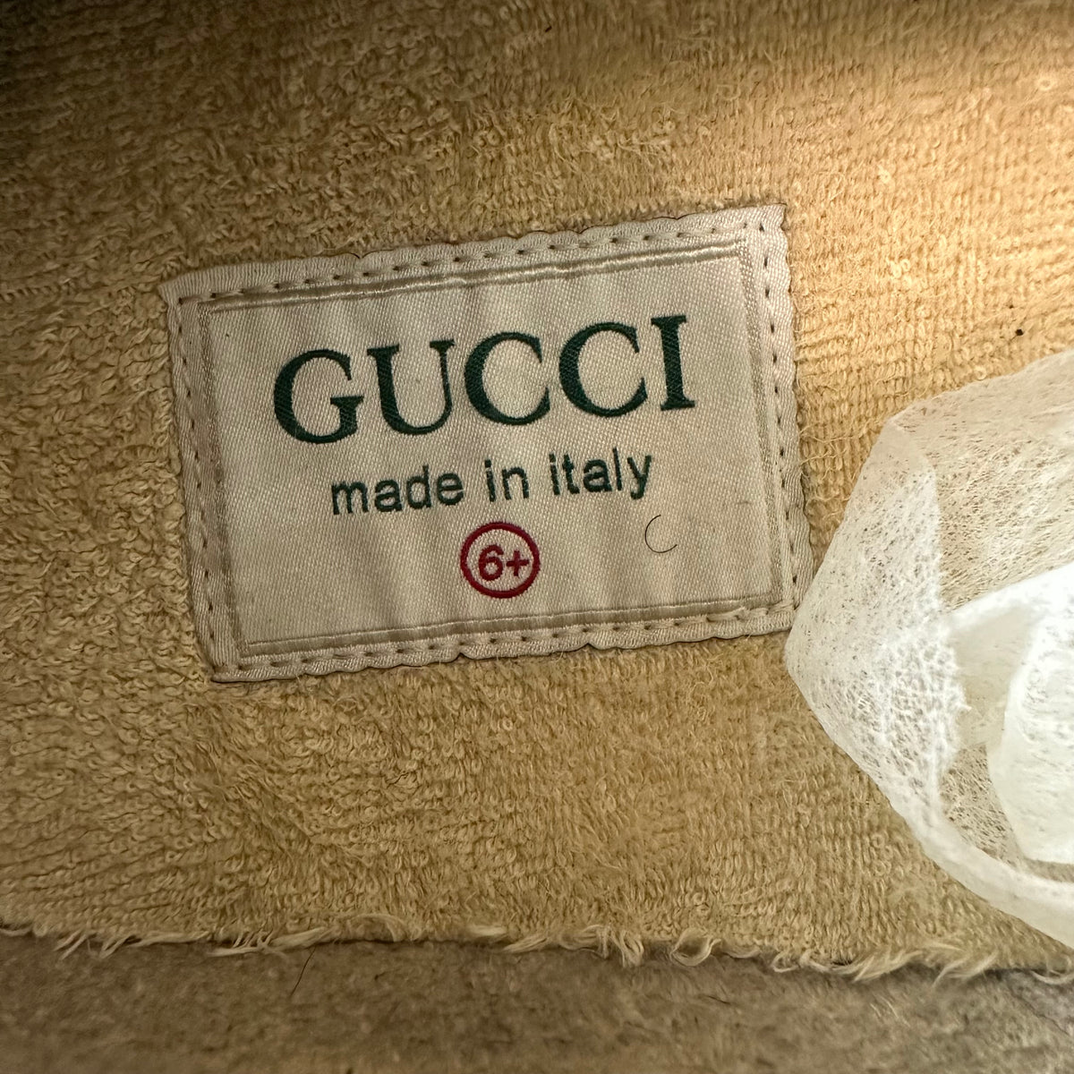 Gucci Ultrapace Silver White Sneaker Sz 6.5