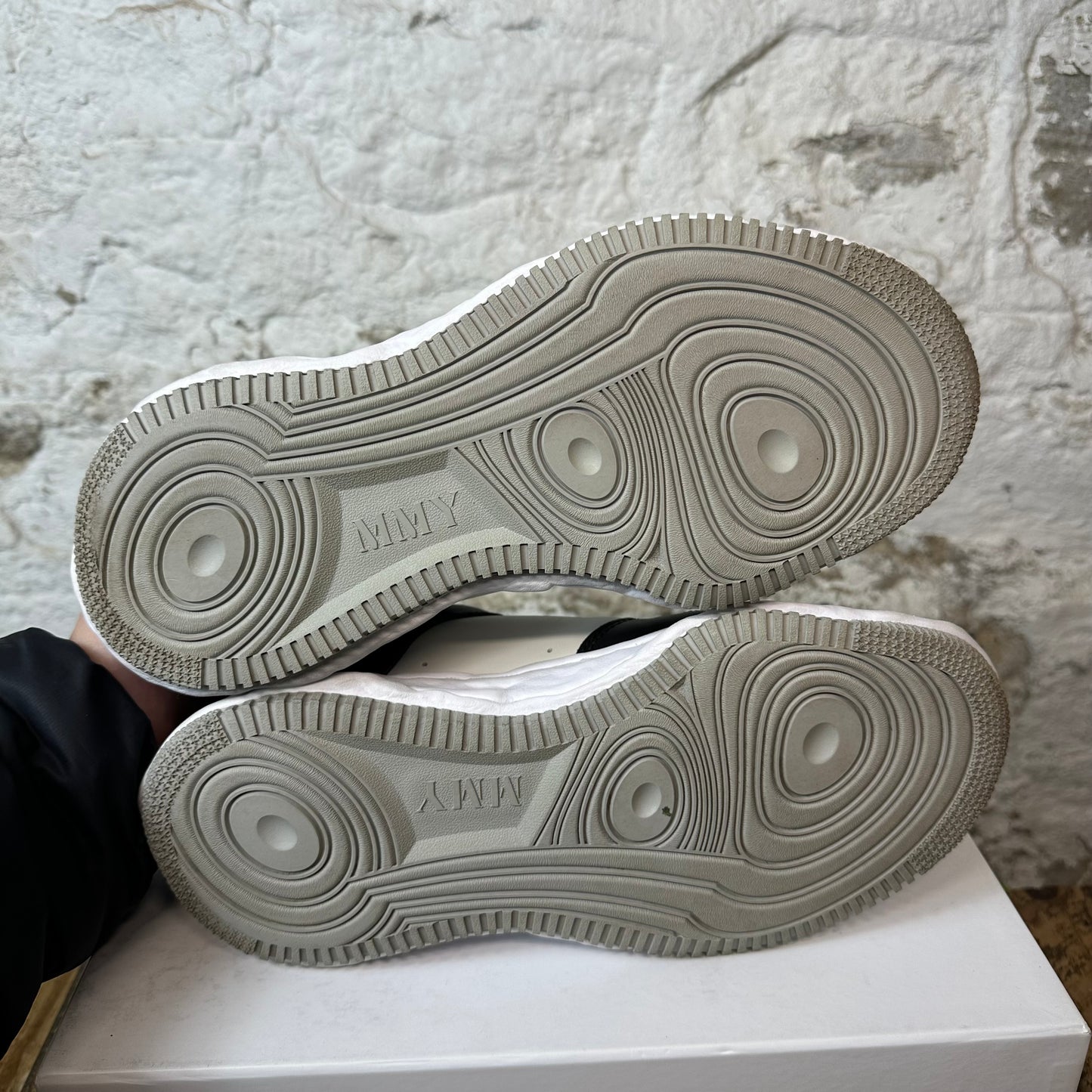 Maison Mihara Wayne White Black Sneaker Sz 10 (43)