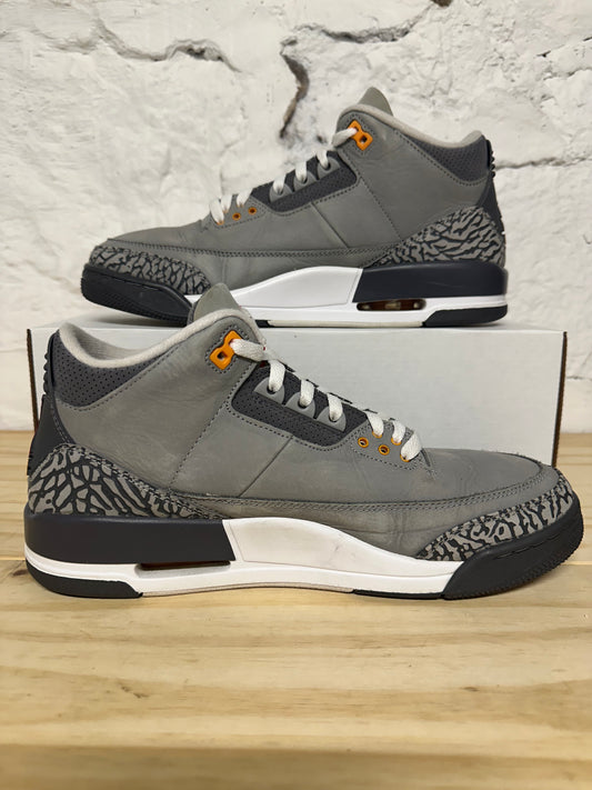 Air Jordan 3 Cool Grey Sz 11