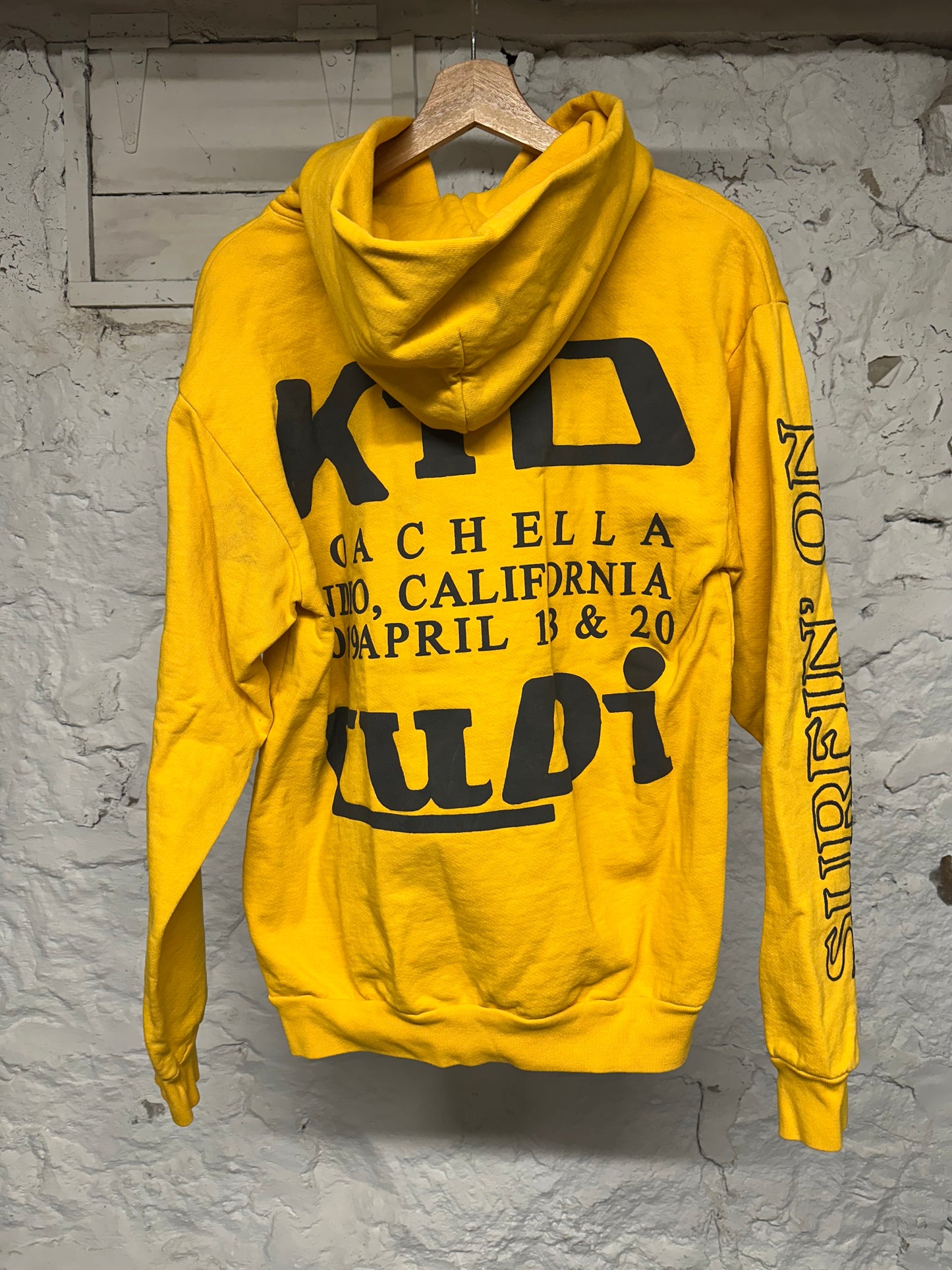 CPFM Kid Cudi Swim In The Light Hoodie Yellow Sz M
