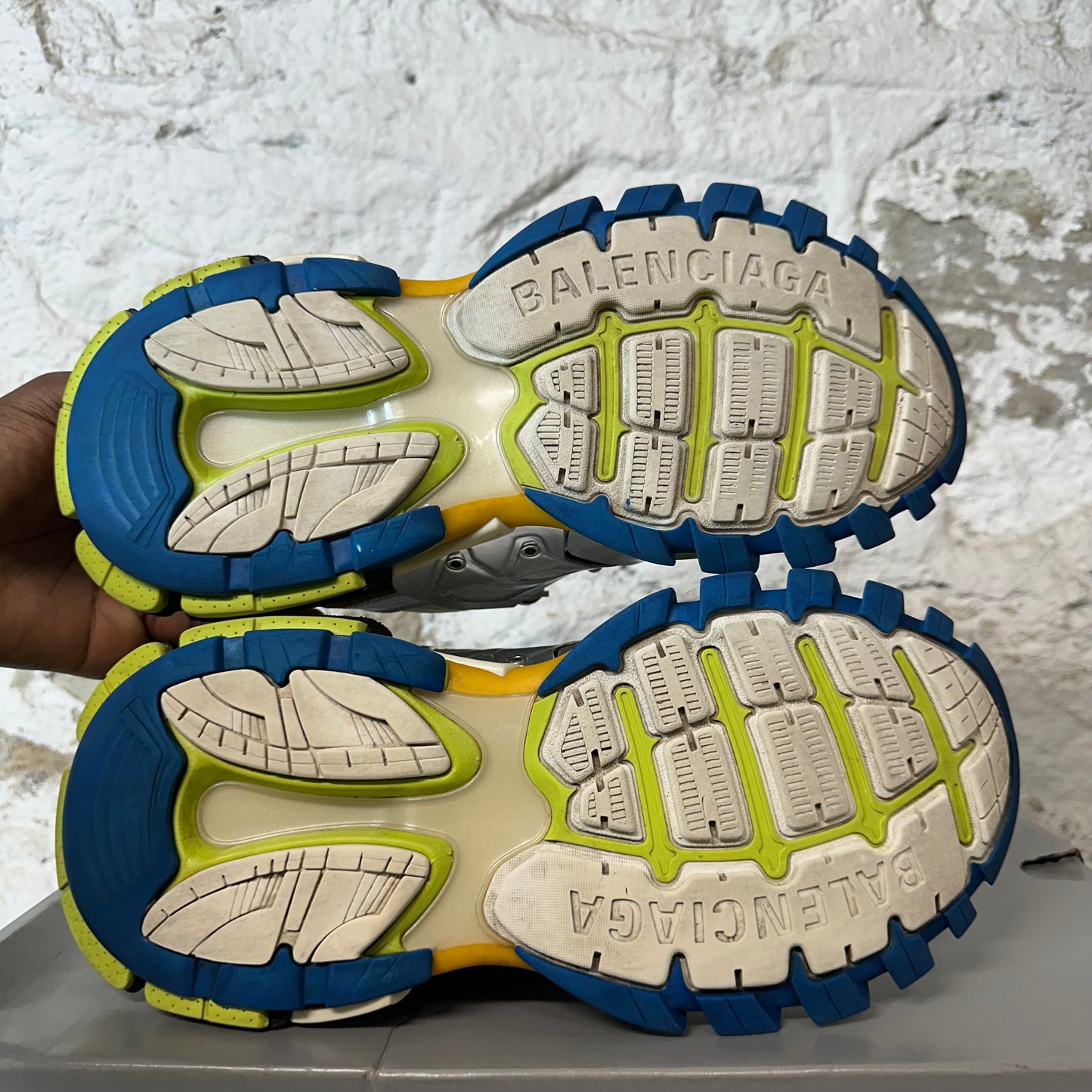 Balenciaga Track Runner Multicolor Silver Sneaker Sz 9 (42)