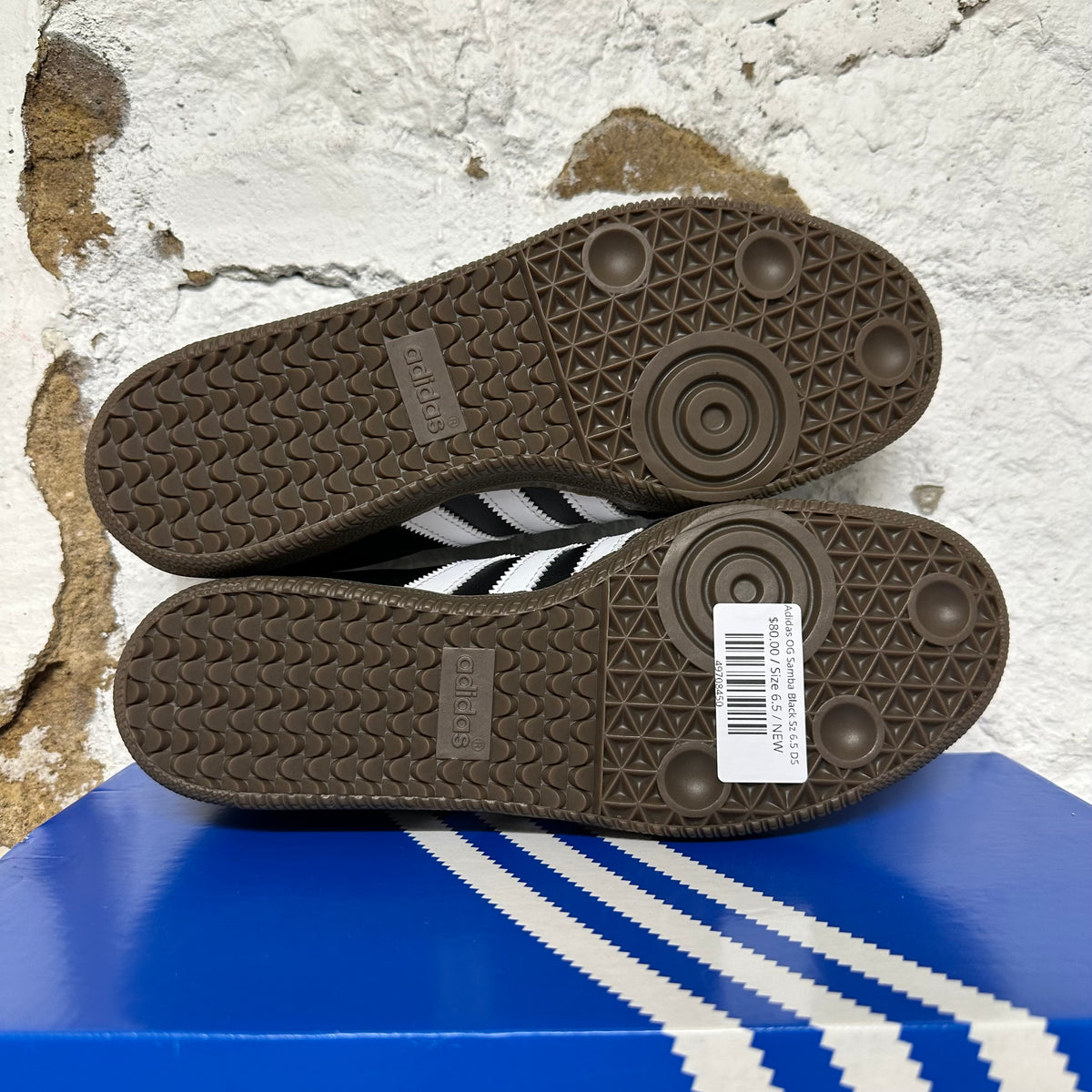 Adidas OG Samba Black Sz 6.5 DS