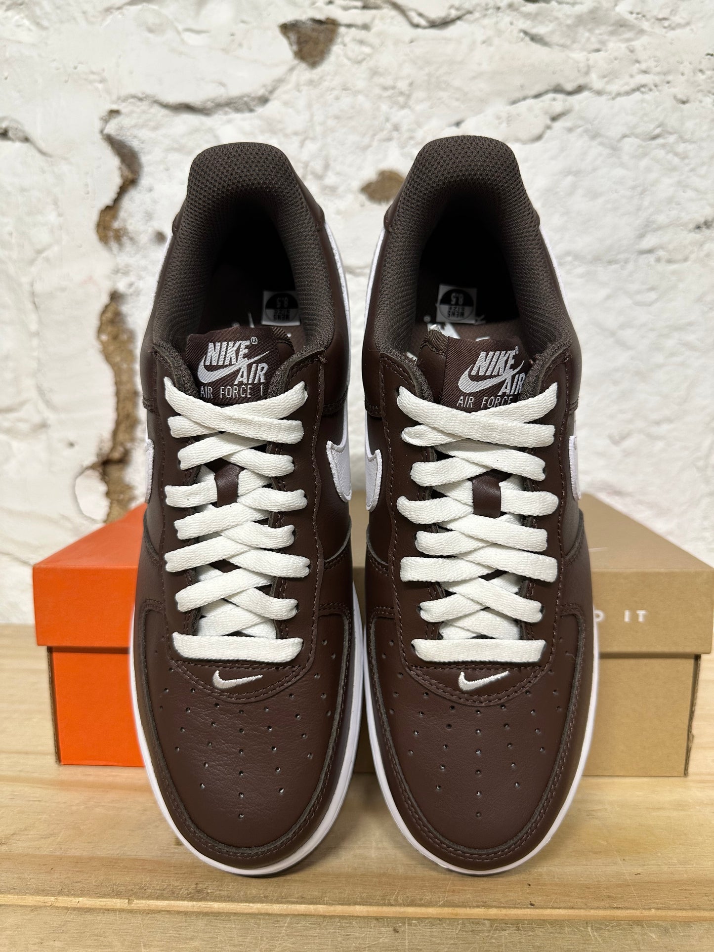 Nike Air Force 1 Low Chocolate Sz 8.5 DS