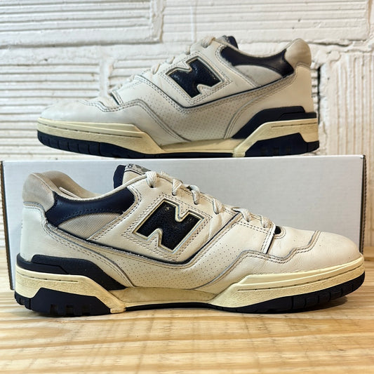 New Balance 550 Aime Leon Dore White Navy Sz 9.5