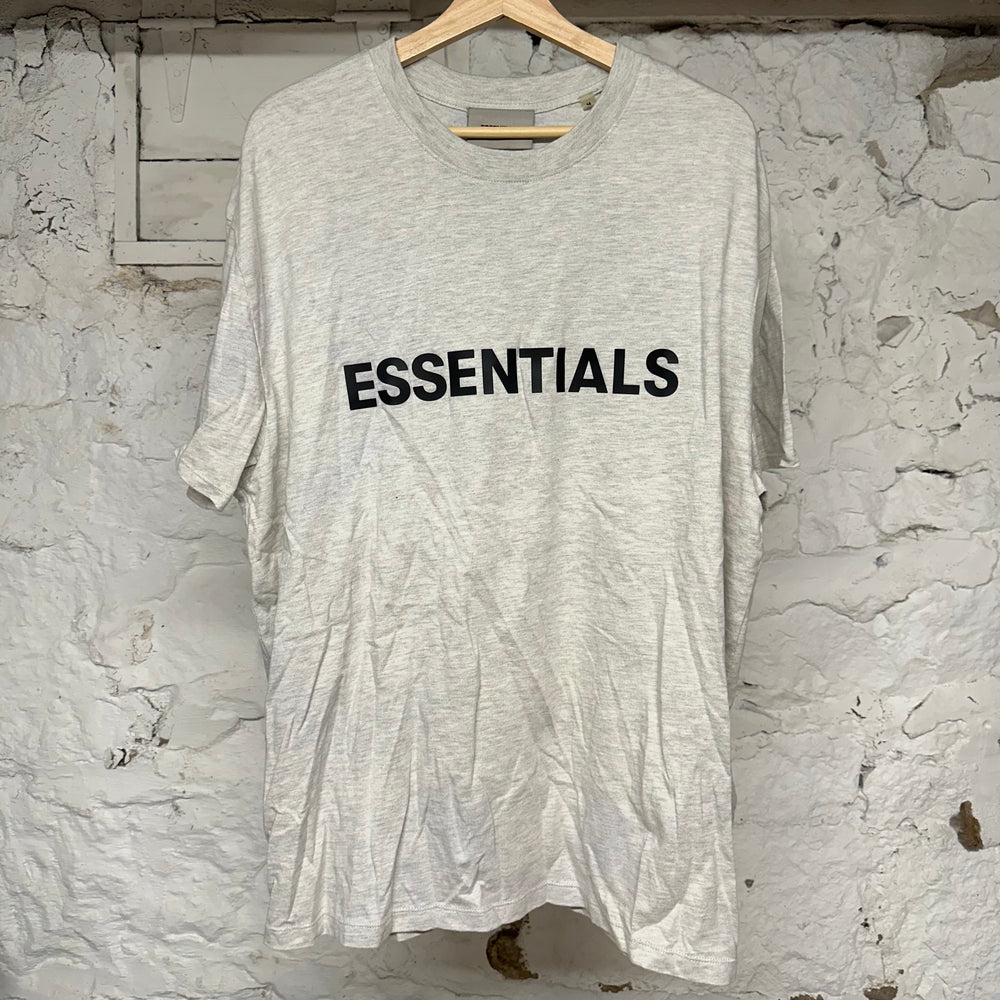 Fear of God Essentials Light Oatmeal T-Shirt Sz M