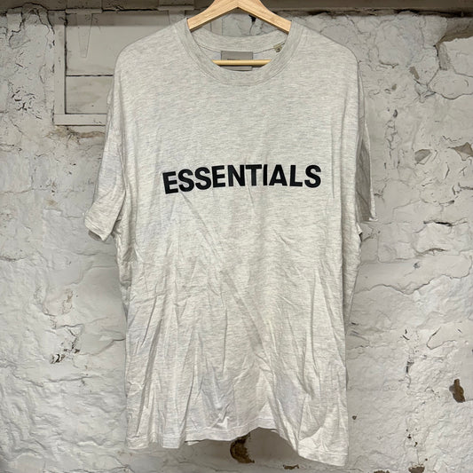 Fear of God Essentials Light Oatmeal T-Shirt Sz M
