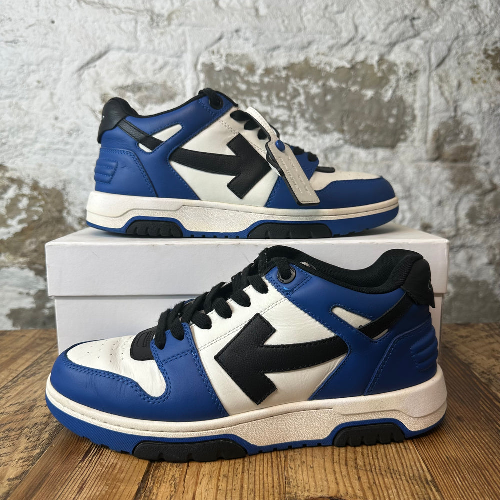 Off-White Out Of Office Black White Blue Sneaker Sz 8 (41)