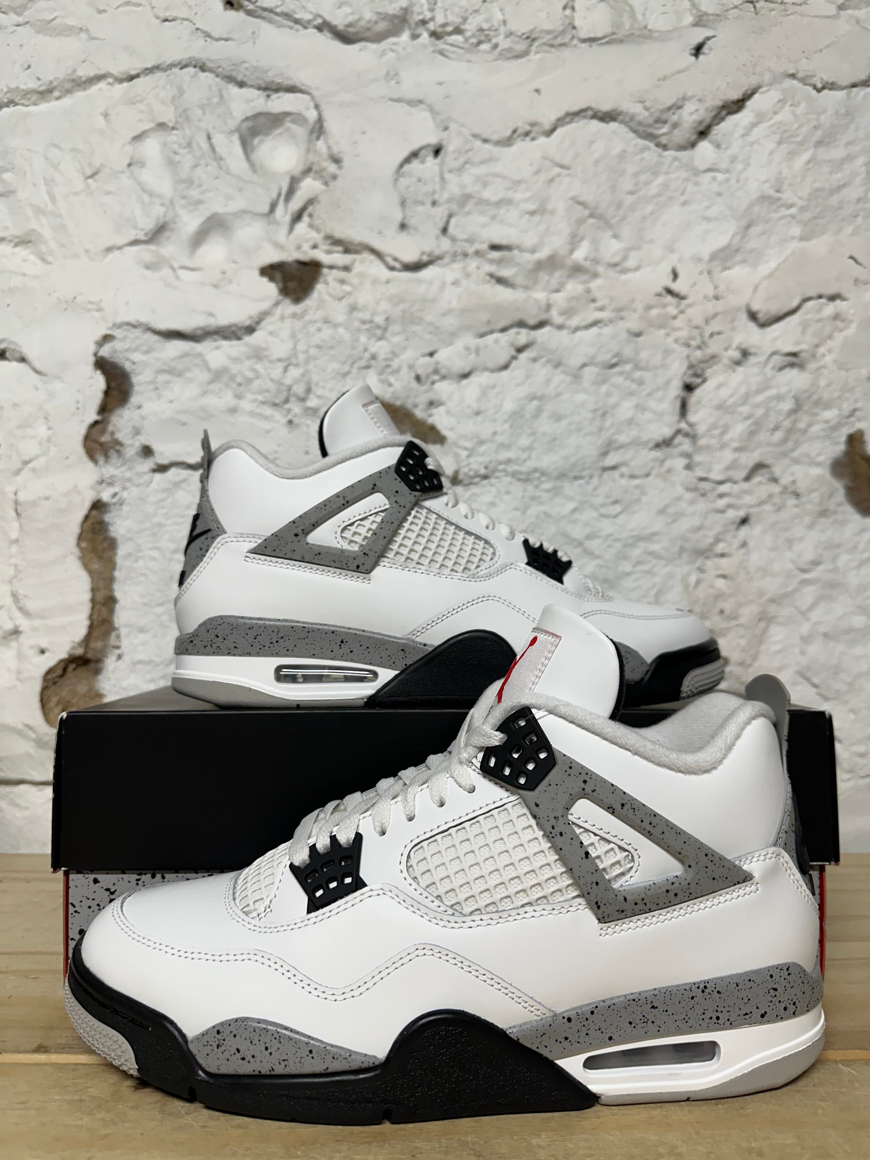 Air Jordan 4 White Cement Sz 10