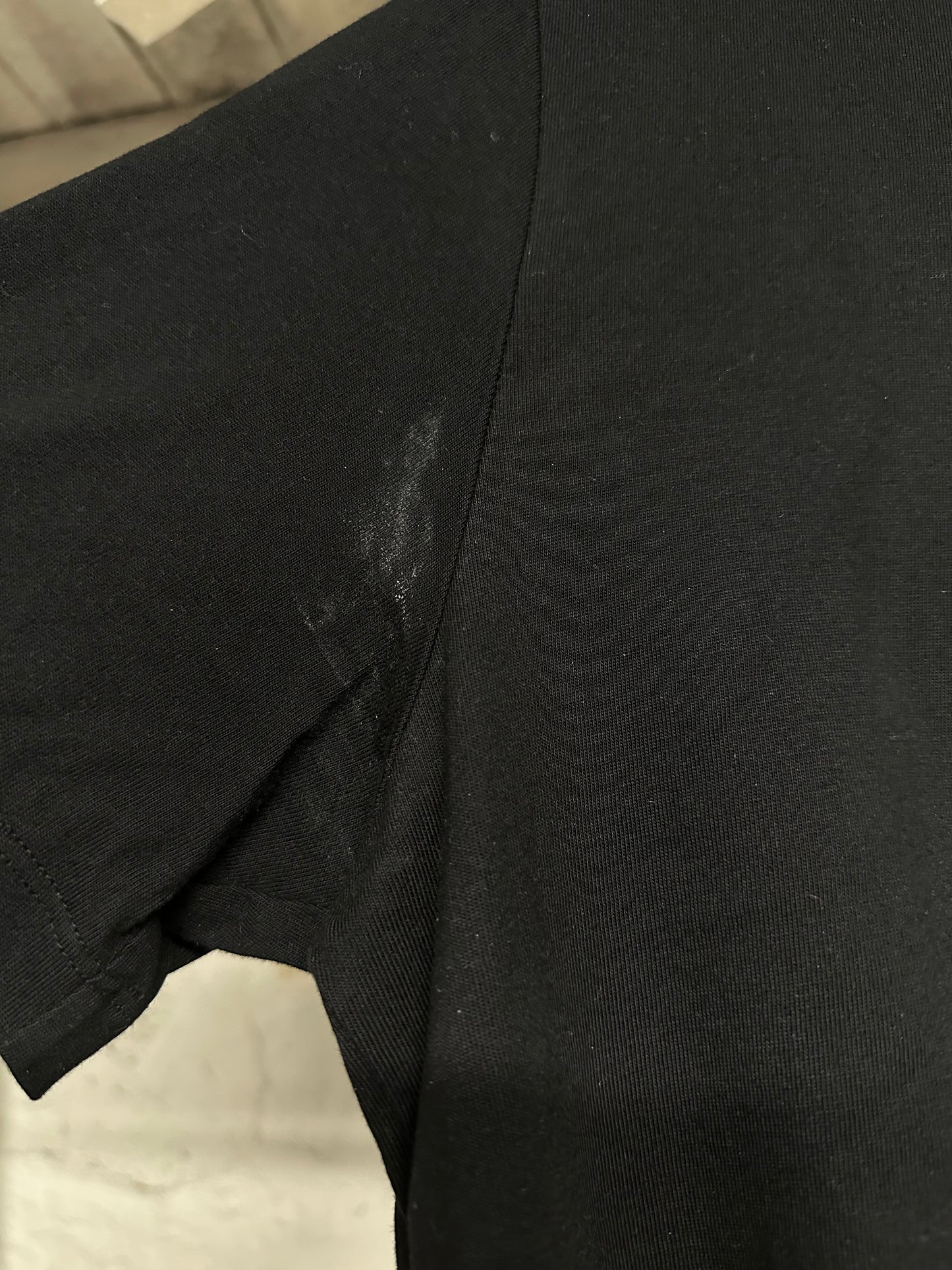 Amiri Bowling Logo Black T-Shirt Sz S