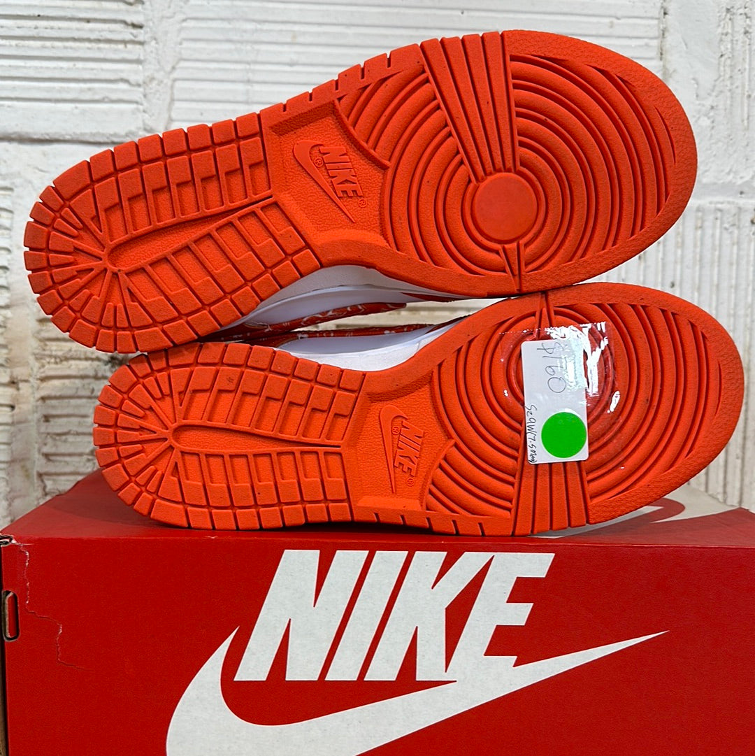 Nike Dunk Low Essential Paisley Pack Orange Sz 7.5(9W)