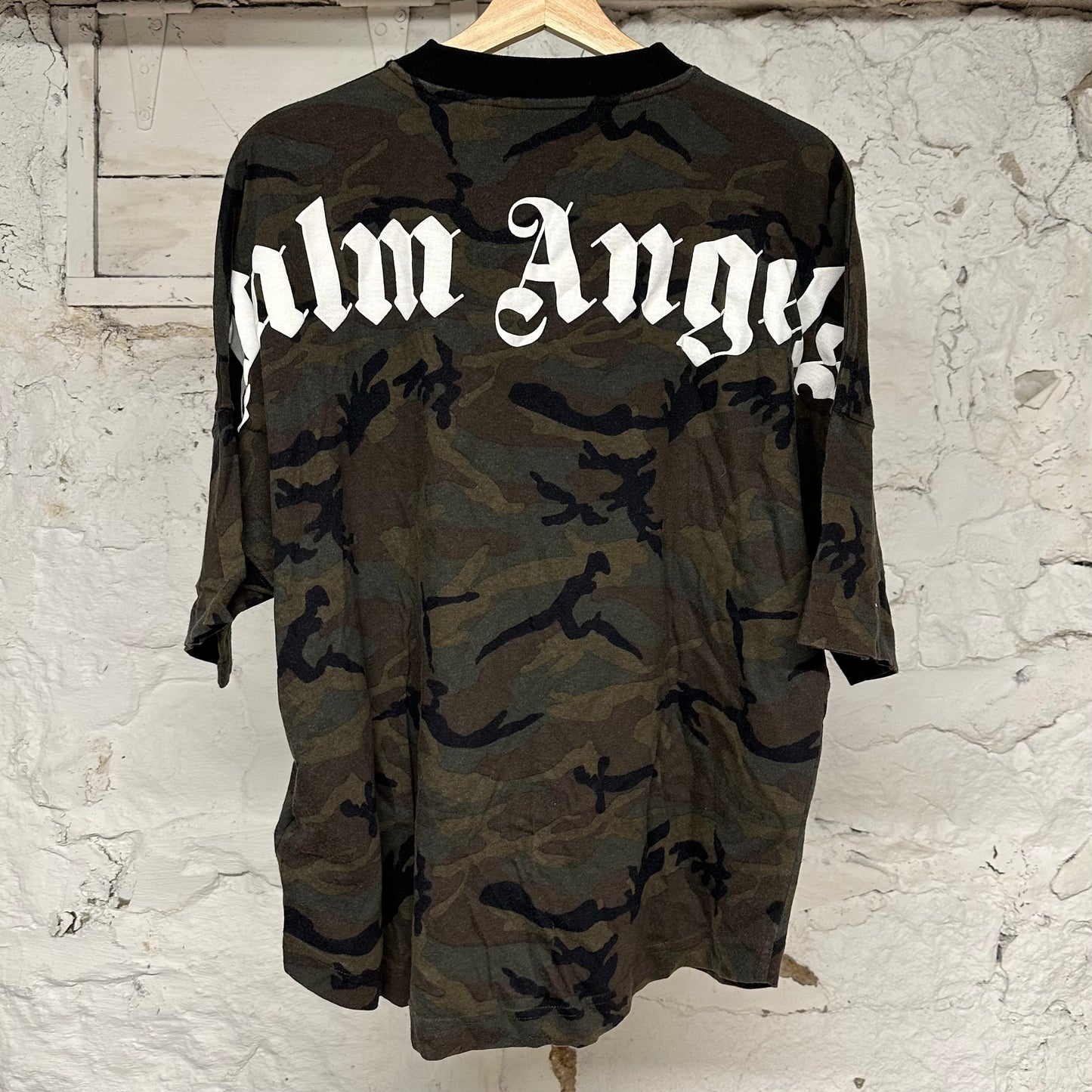 Palm Angels Camo T-Shirt Sz S