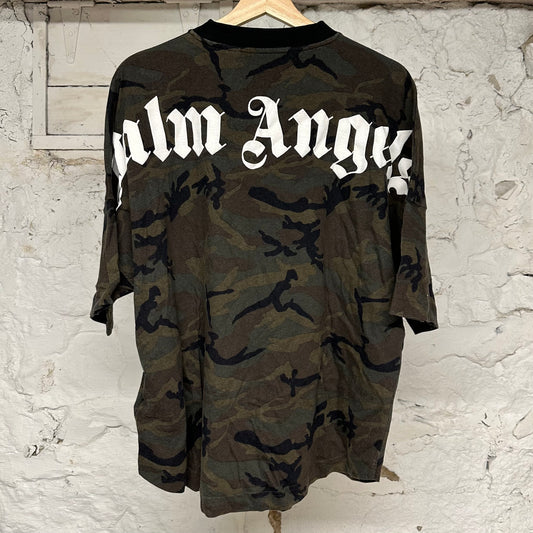 Palm Angels Camo T-Shirt Sz S