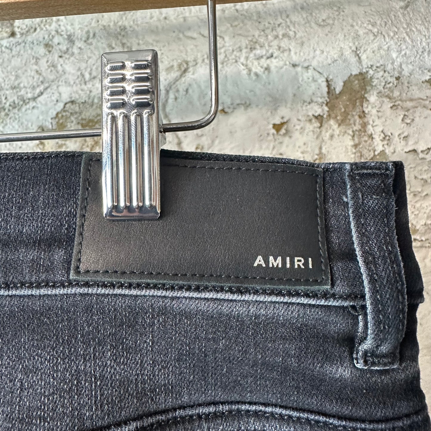 Amiri MX1 Red Tie Dye Thrasher Black Denim Jeans Sz 34