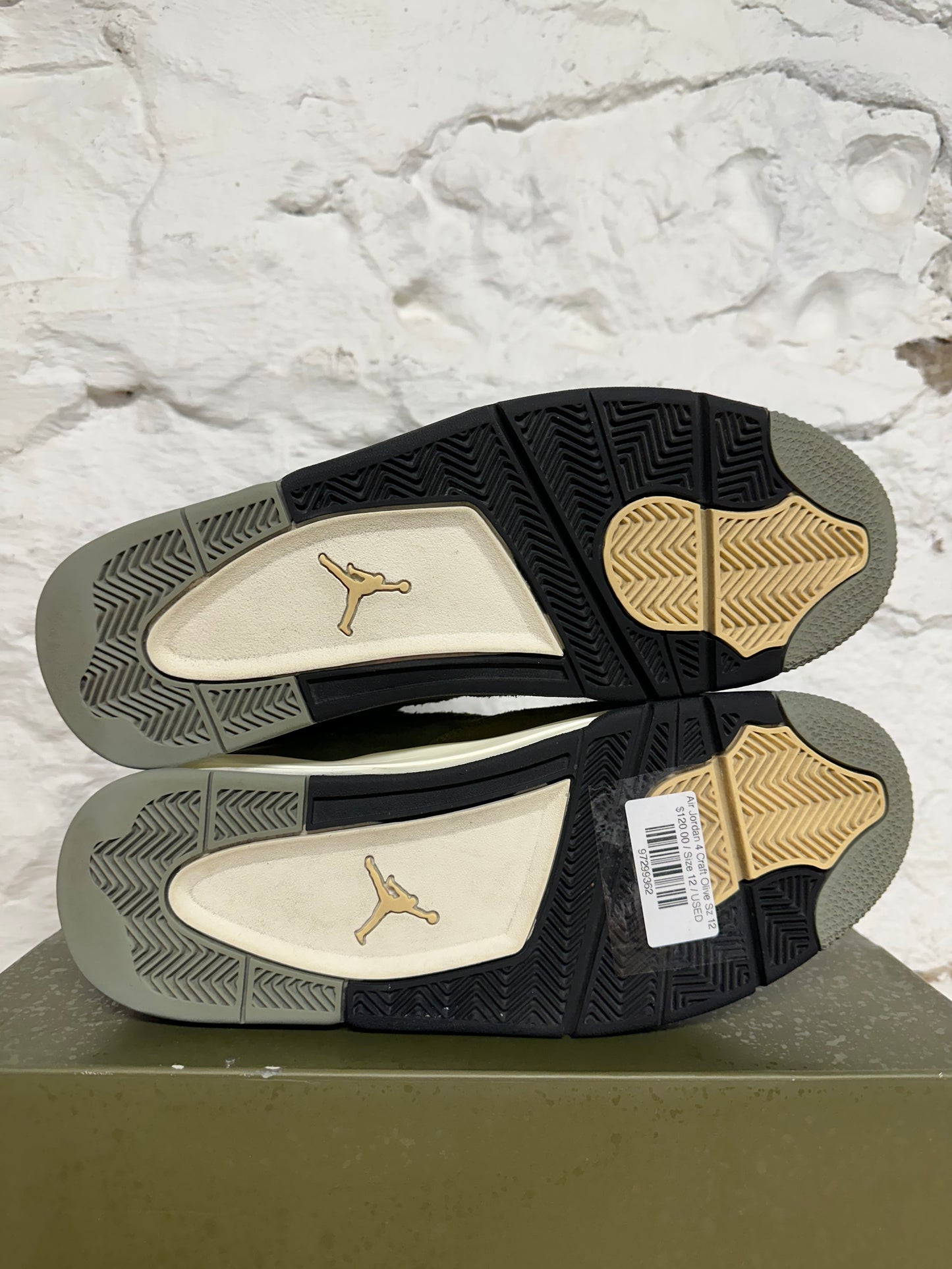 Air Jordan 4 Craft Olive Sz 12