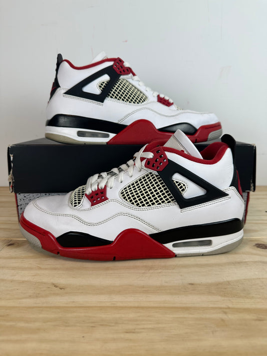 Air Jordan 4 Fire Red Sz 10