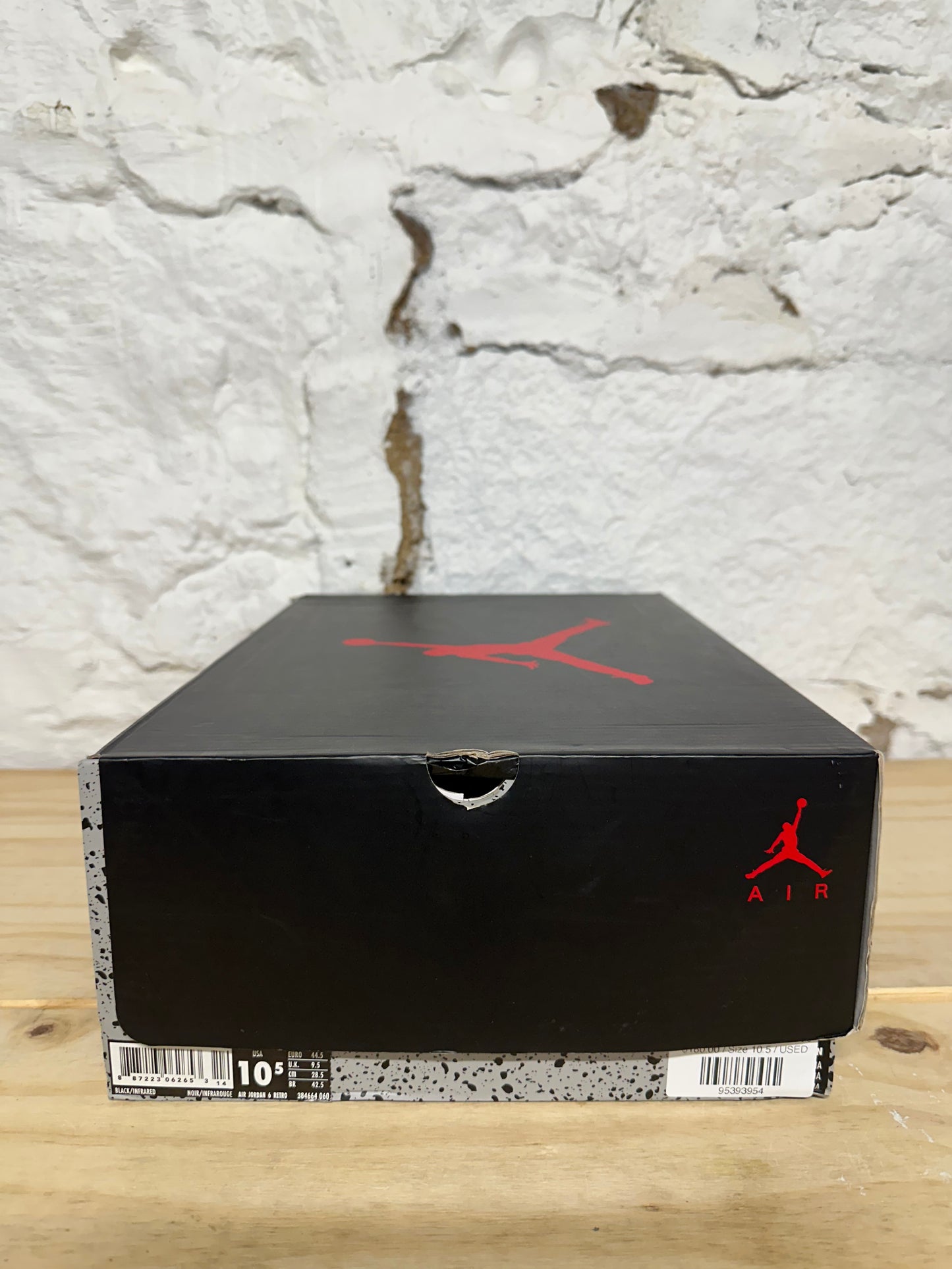 Air Jordan 6 Infrared Black (2019) Sz 10.5