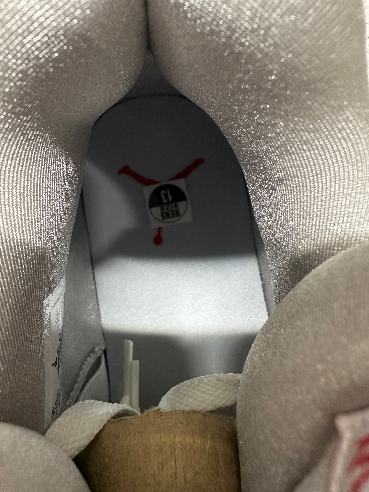 Air Jordan 4 White Oreo Sz 13 DS