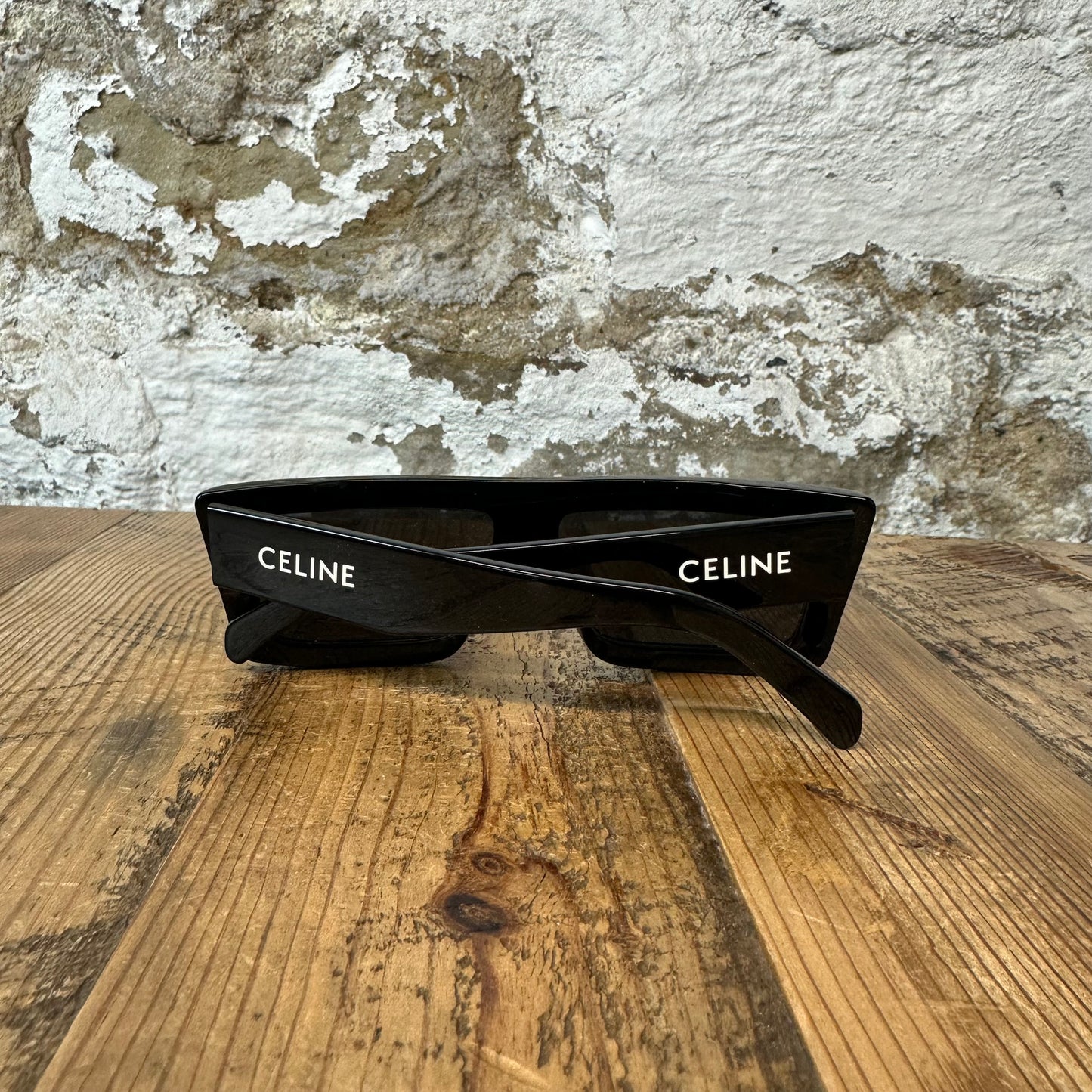 Celine Monochrome Black Sunglasses W/ Case