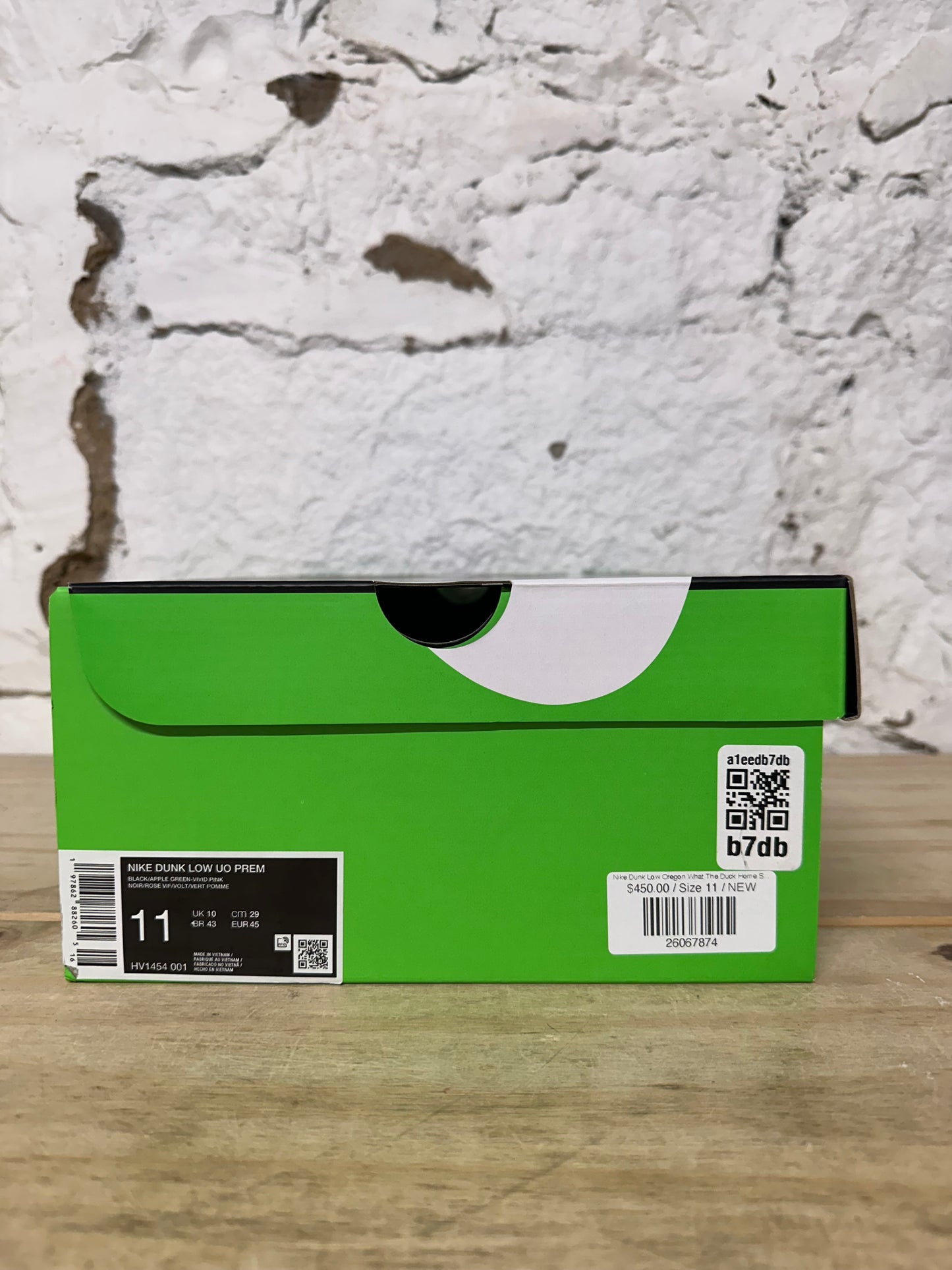 Nike Dunk Low Oregon What The Duck Home Sz 11 DS