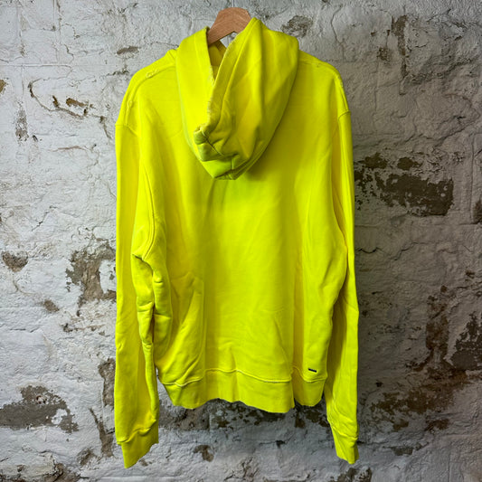 Amiri Gray Spell Yellow Hoodie Sz XL