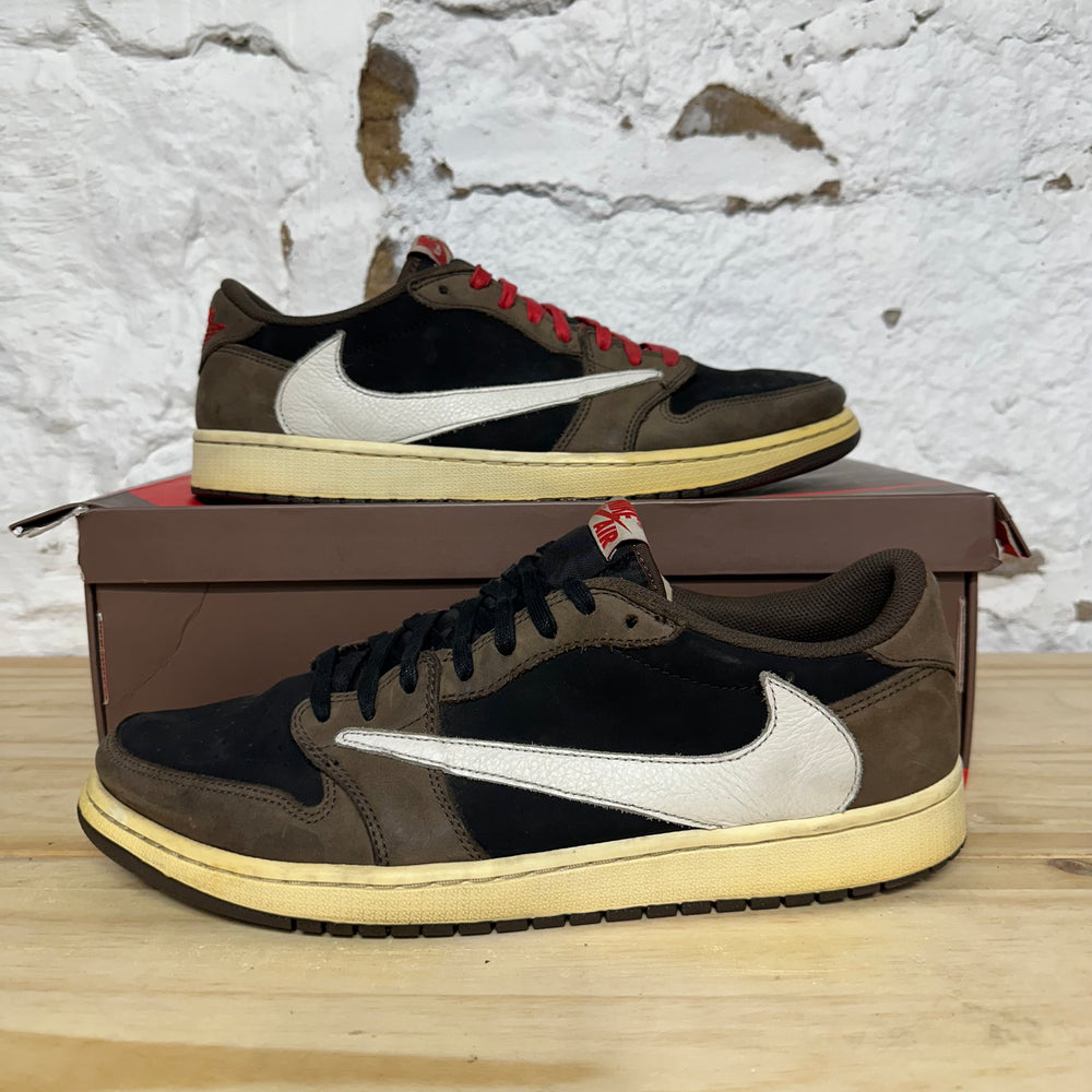 Air Jordan 1 Low Travis Scott Mocha Sz 13