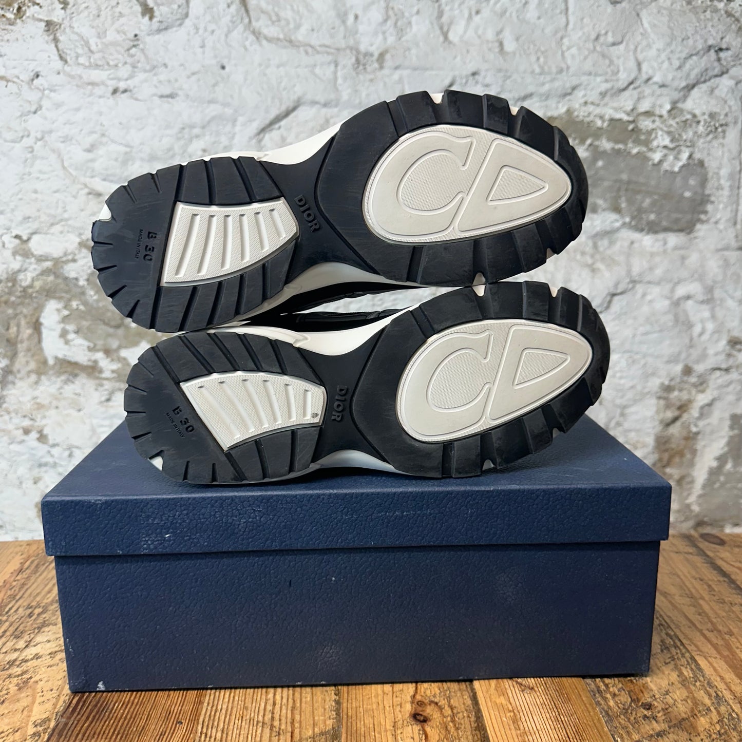 Dior B30 Black Grey White Sneaker Sz 11 (44)