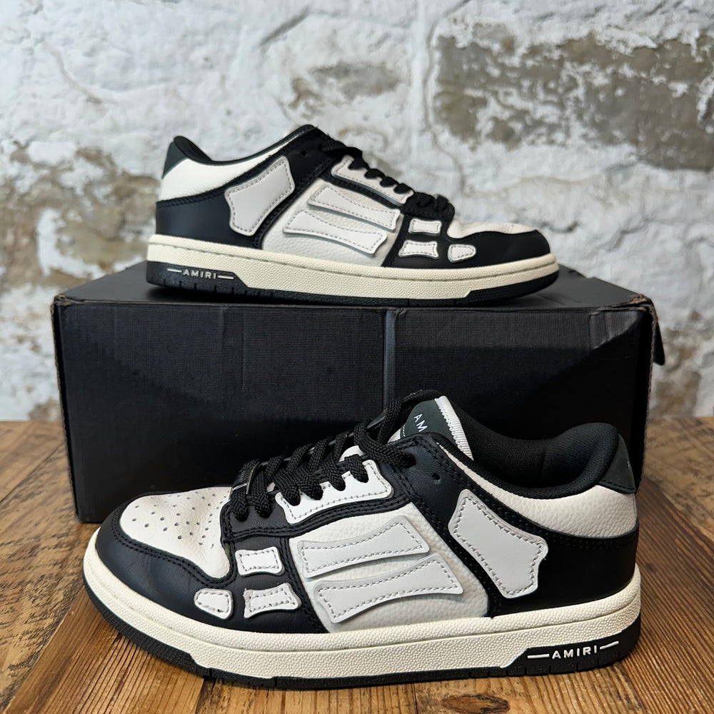 Amiri White Skeleton Black White Sneaker Sz 4.5 (36)