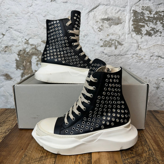 Rick Owens High Abstract Black Milk Sneaker Sz 5.5 (37.5)