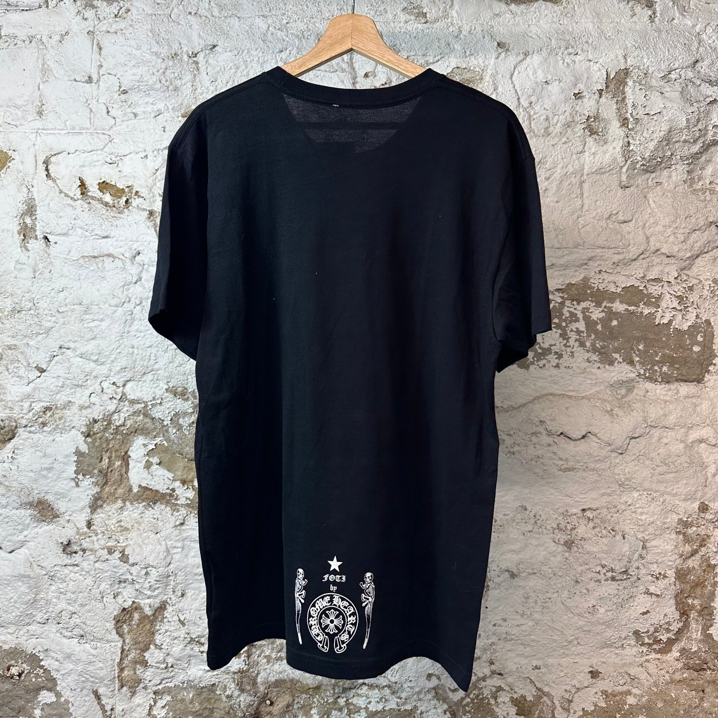 Chrome Hearts Foti Scaffolding T-shirt Black Sz L