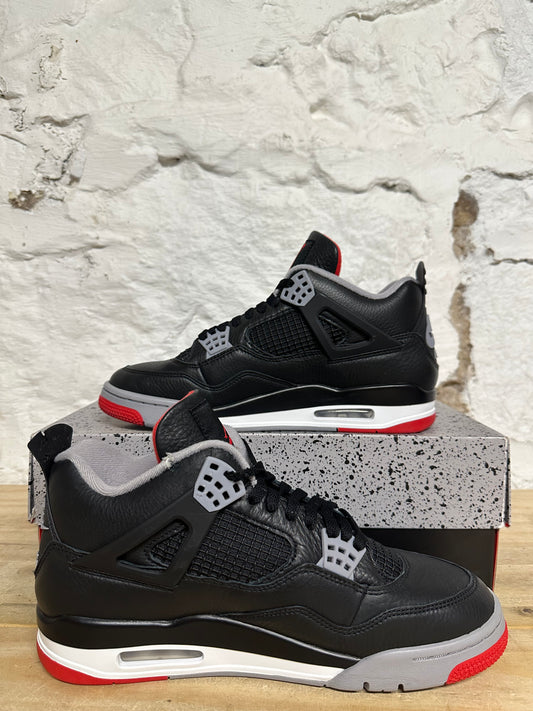 Air Jordan 4 Bred Reimagined Sz 10