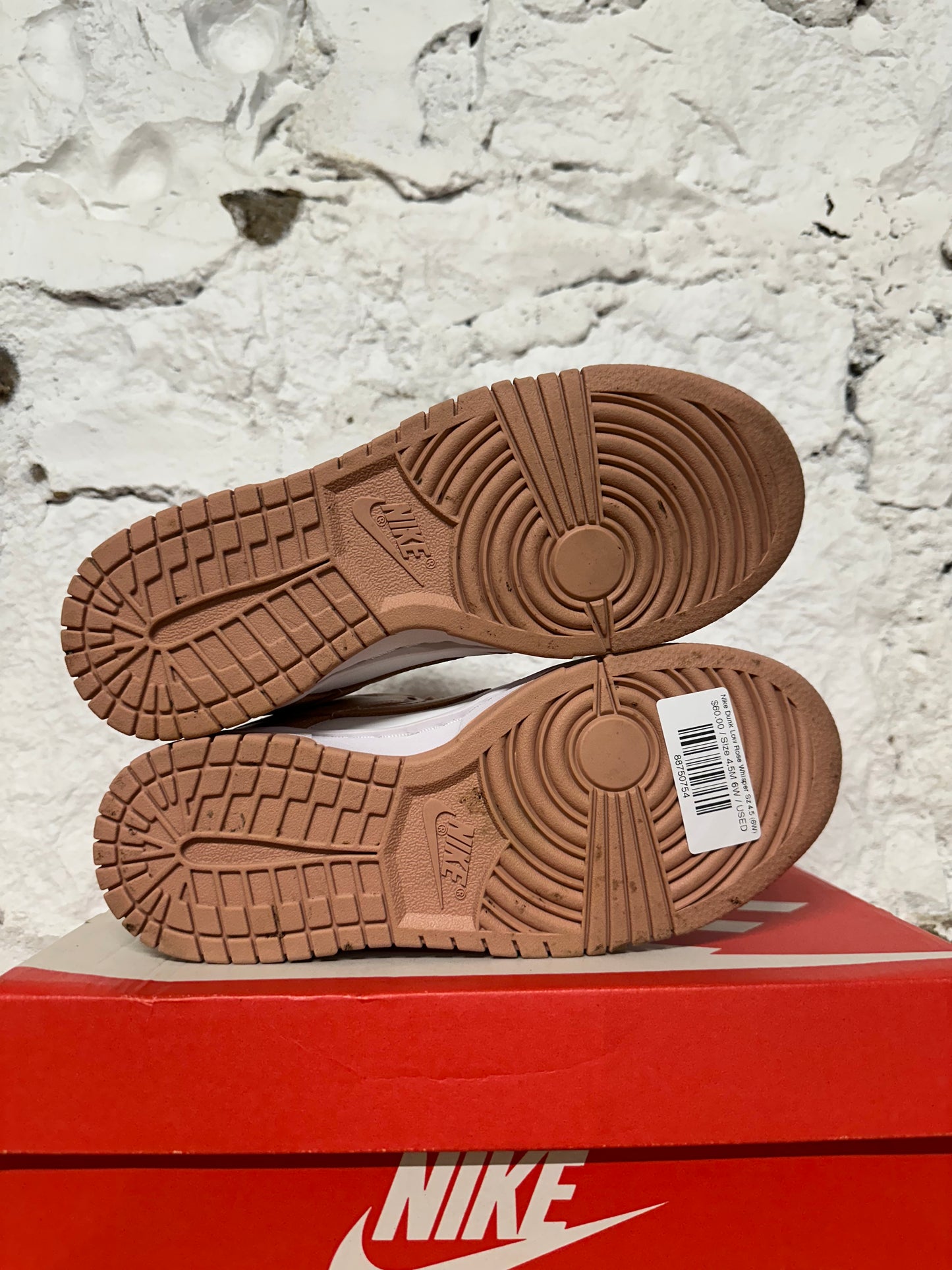 Nike Dunk Low Rose Whisper Sz 4.5 (6W)