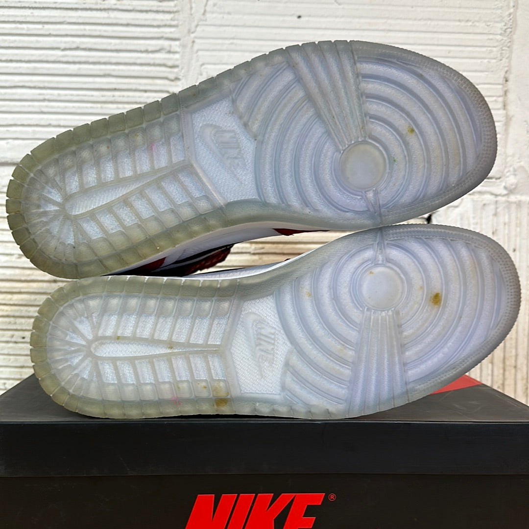 Air Jordan 1 High Spider-Man Origin Story Sz 10.5