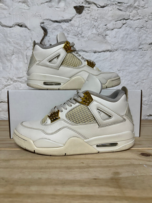Air Jordan 4 Metallic Gold Sz 8 (9.5W)