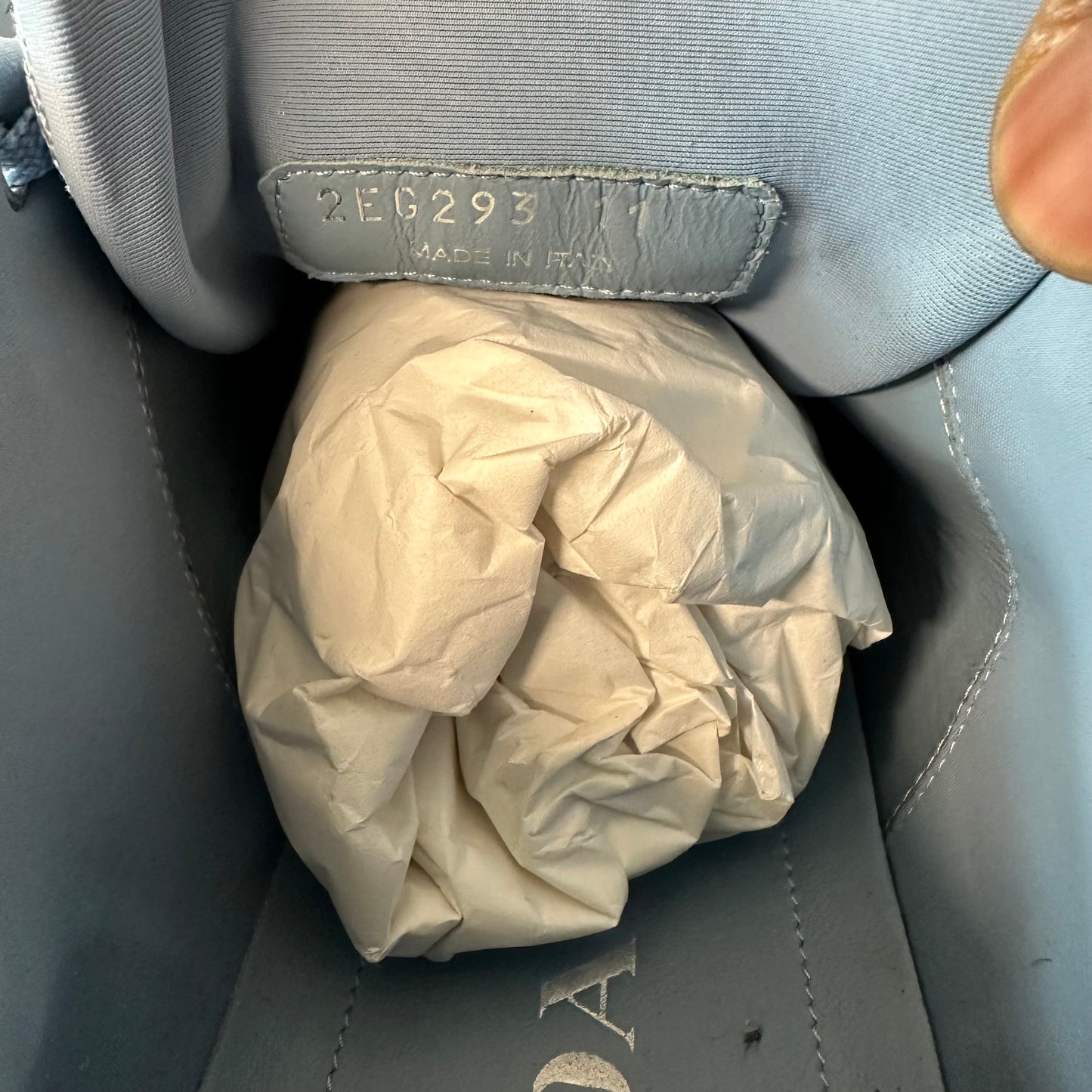 Prada Cloudbust Thunder Baby Blue Sneaker Sz 11