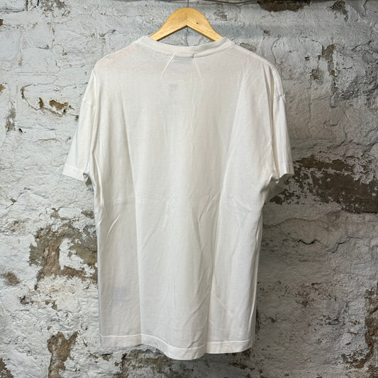 Rhude Blue Big Spell Pocket T-shirt White Sz XS