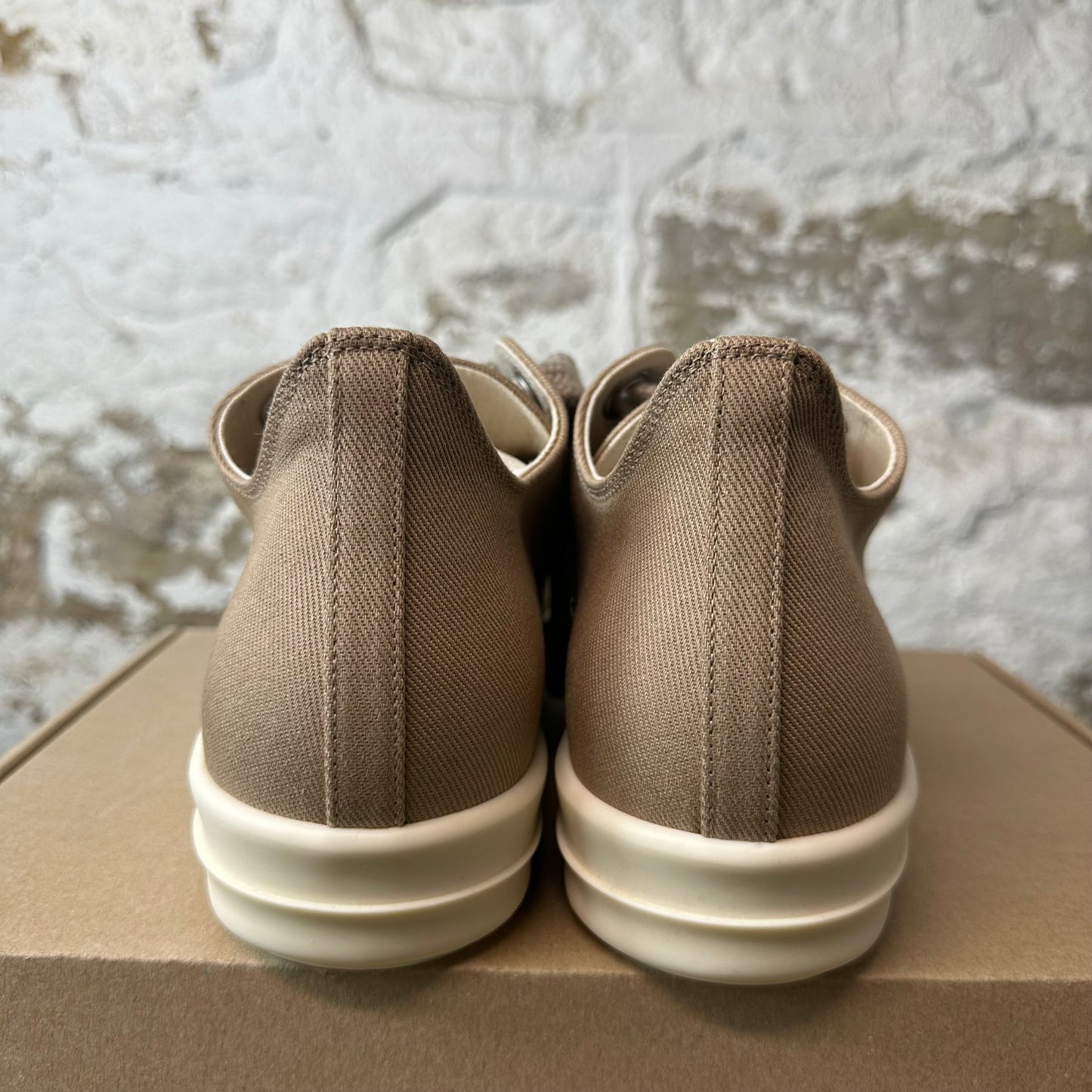 Rick Owens Jumbo Lace Flesh Milk Sneaker DS
