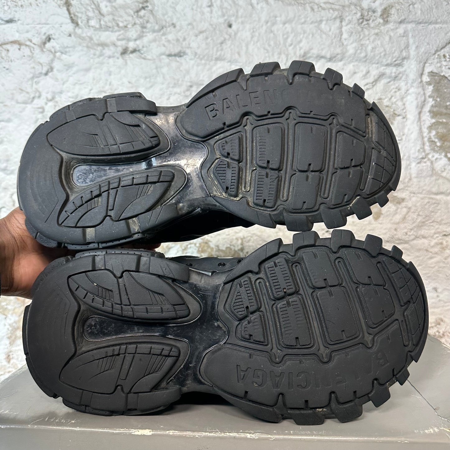 Balenciaga Track Runner Triple Black Sneaker Sz 11 (44)