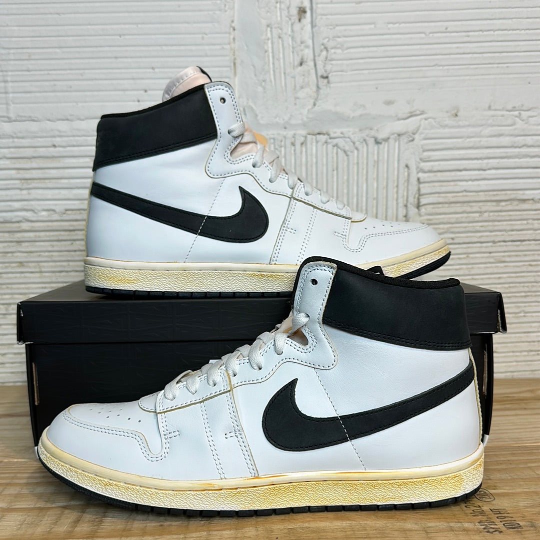 Nike Air Jordan Air Ship A Ma Maniere White Black Sz 11.5 DS