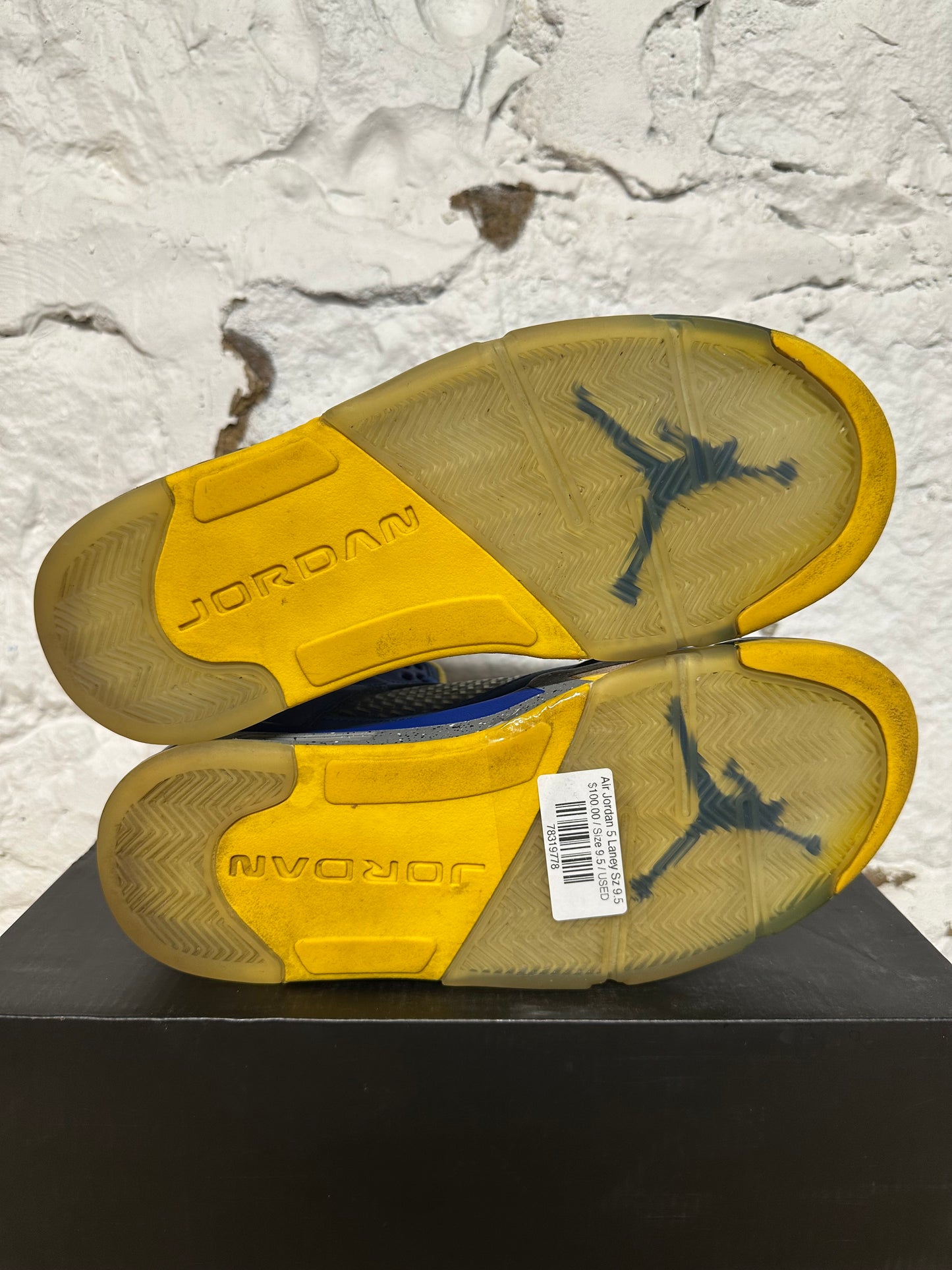 Air Jordan 5 Laney Varsity Royal Sz 9.5